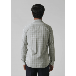 Light Green Cotton Check Shirt